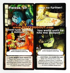 Neopets TCG Code Card: The Darkest Faerie Prize Code